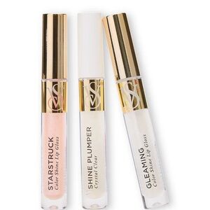 Victoria's Secret Lip Gloss Trio - Starstruck, Shine Plumper, Gleaming